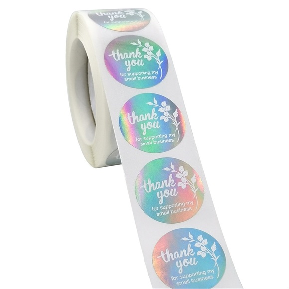 500 Thank You Stickers - Picture 2 of 3